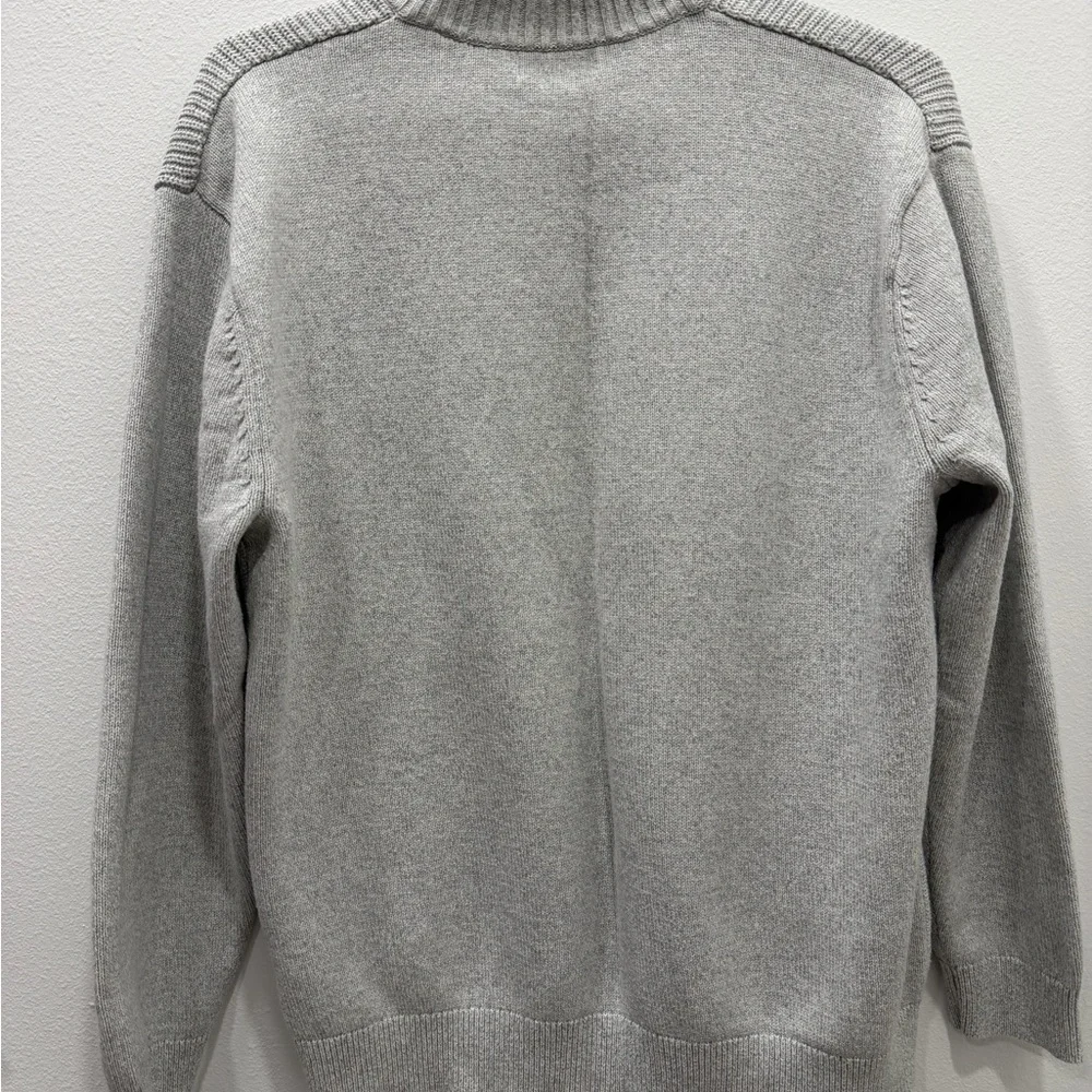Nautica Men's Light Gray Crewneck Sweater - Picture 2 of 12